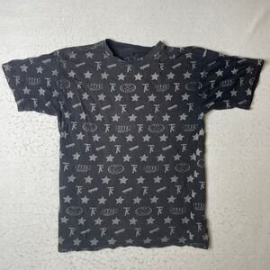 Baker Skateboards All Over Print Star Skateboard T Shirt Mens Medium‎ Black Gray